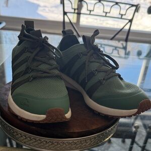 L.L. Bean Women's Green and Black Athletic Shoes